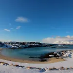 Superior With Sea View In Senja Деревянный коттедж