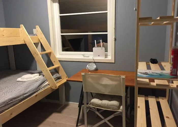 Superior With Sea View In Senja אכסניה *